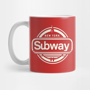 New York Subway NYC Subway Design Mug